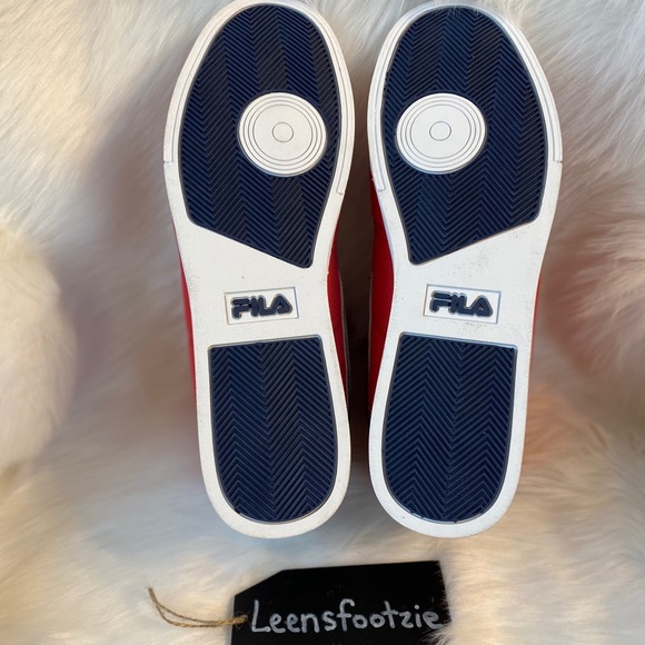 New Fila Men’s Vulc 13 Mid Plus Basketball Sneaker - Picture 8 of 13